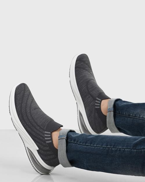 Textured Slip-On Shoes