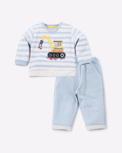 Striped T-shirt with Pants