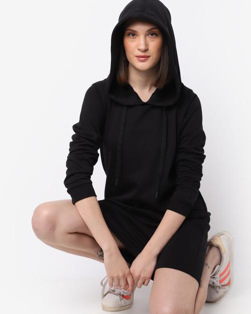 Hooded T-shirt Dress