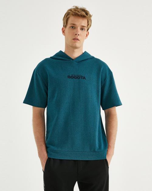 Typographic Print Hoodie