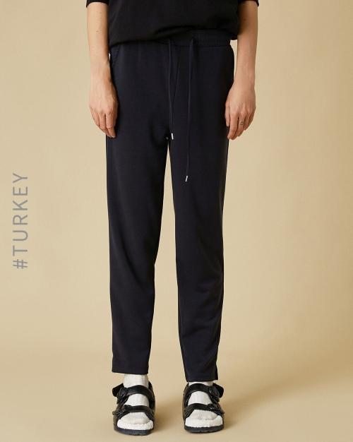 Track Pants with Drawstring Waistband
