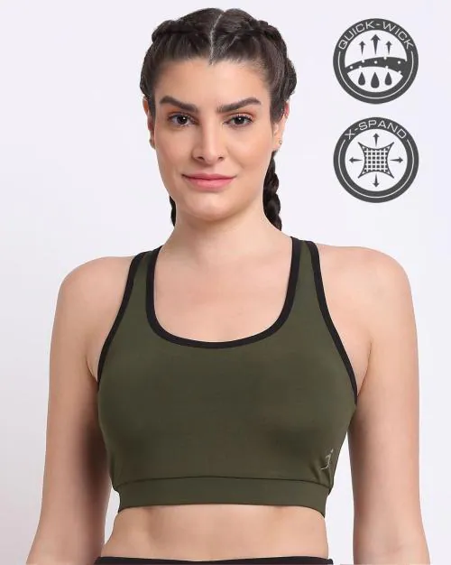 Racerback Padded Sports Bra