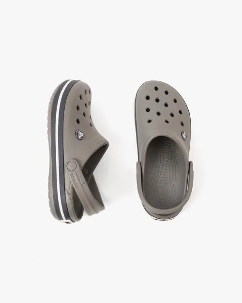 Perforated Slingback Clogs