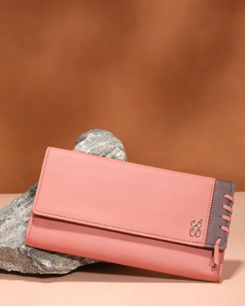 Panelled Tri-Fold Wallet