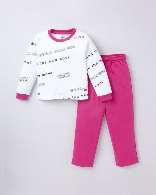 Ed-a-Mamma Sustainable Girls Sleepwear Pyjama Set