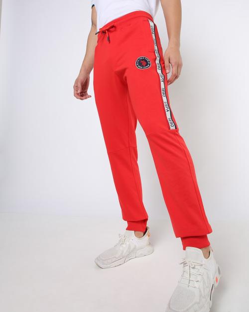Buy Cotton Joggers with Brand Taping Online at Best Prices in India