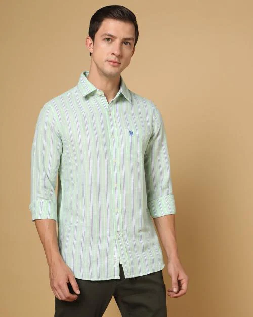 Striped Cotton Shirt