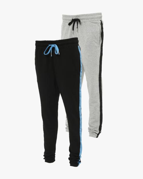 Buy Men Pack of 2 Slim Fit Track Pants Online at Best Prices in India
