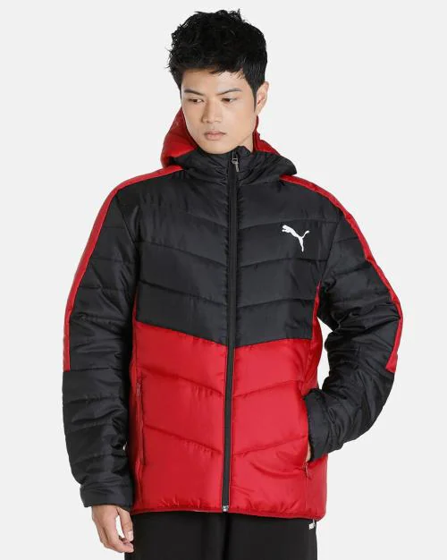 Men WarmCELL Regular Fit Padded Jacket