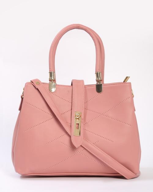 Shoulder Bag with Detachable Sling Strap