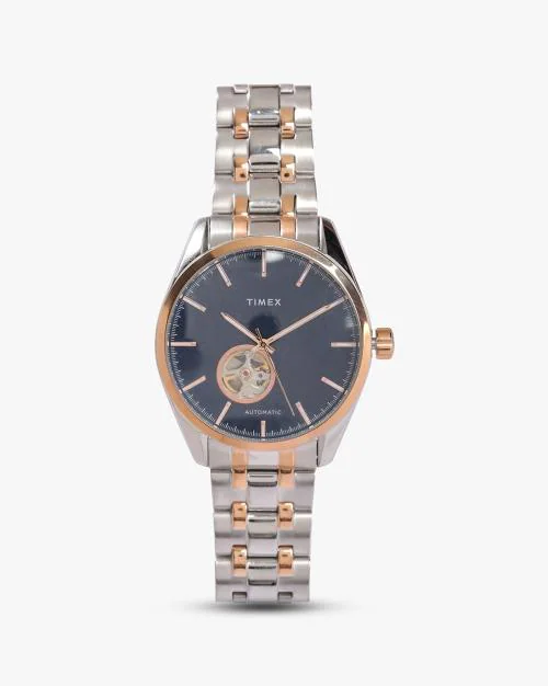 Men TWEG17506 Open-Heart Automatic Analogue Watch