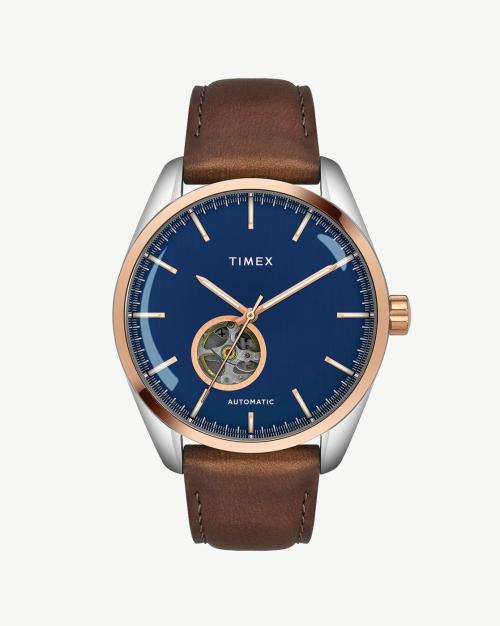 TWEG17508 Analogue Watch with Leather Strap