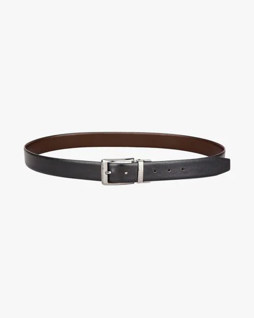 Reversible Belt with Buckle Closure