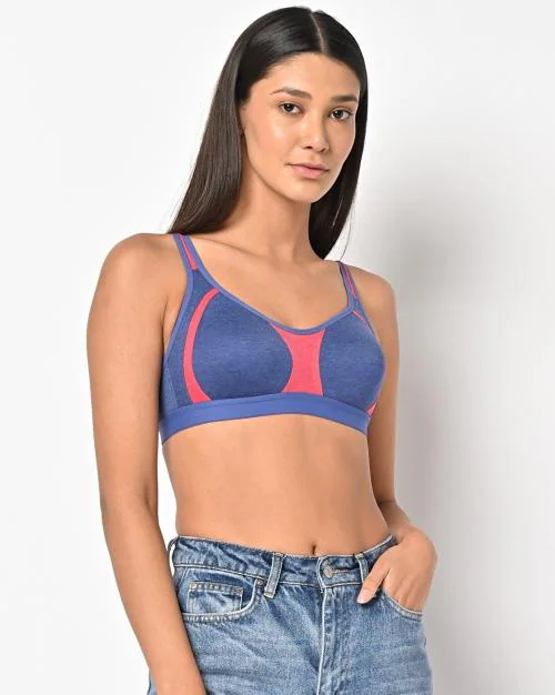 Colorblock Sports Bra