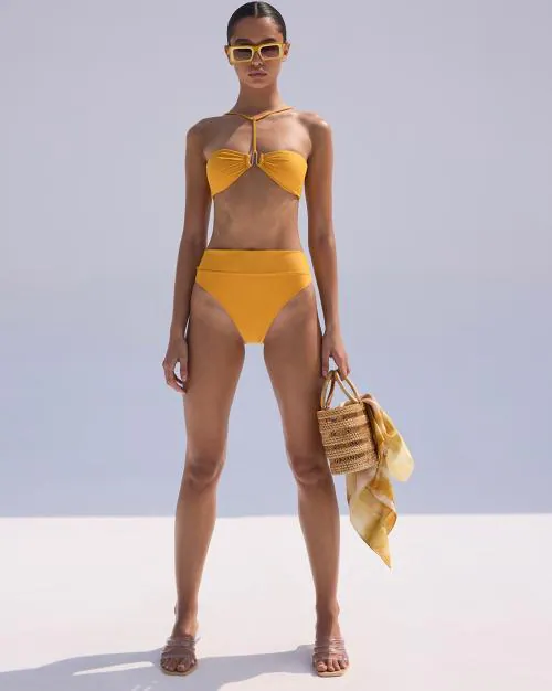 Ceres High Waisted Bikini Bottoms