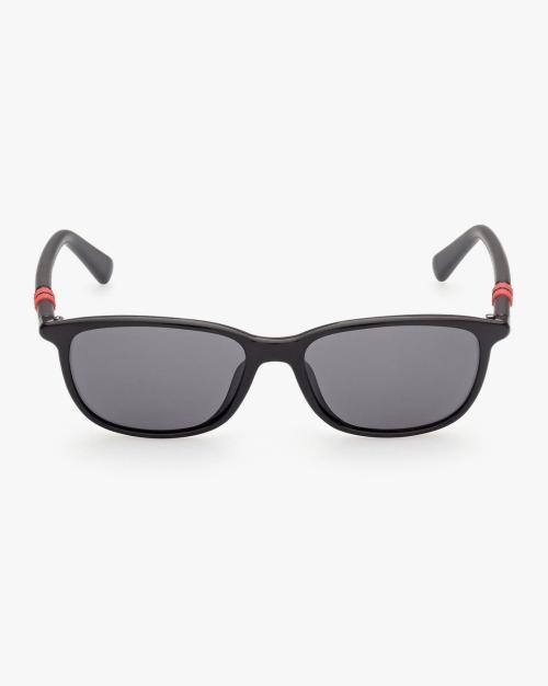 DL0333 49 01A UV-Protected Rectangular Sunglasses