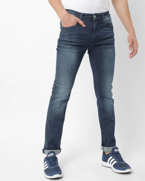 Vapour Mid-Wash Slim Fit Jeans