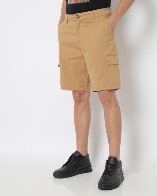 Buy FlatFront Cargo Shorts with Pockets Online at Best Prices in India