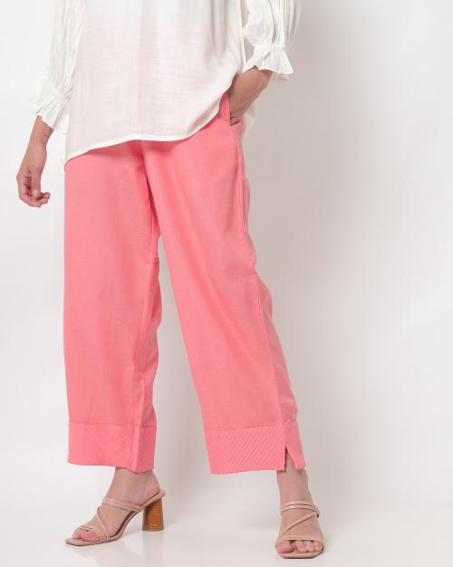 Palazzos with Semi-Elasticated Waist