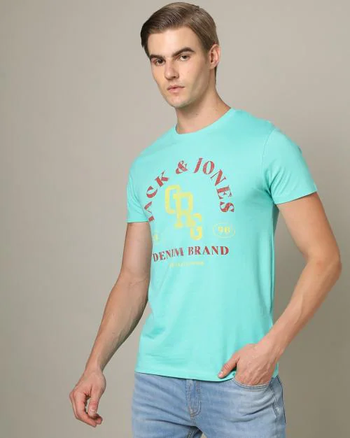 Logo Print Round-Neck T-shirt