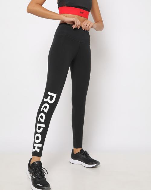 Brand Print Sports Leggings