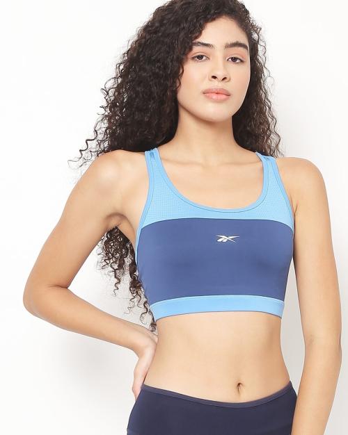 Colourblock Seamless Sports Bra