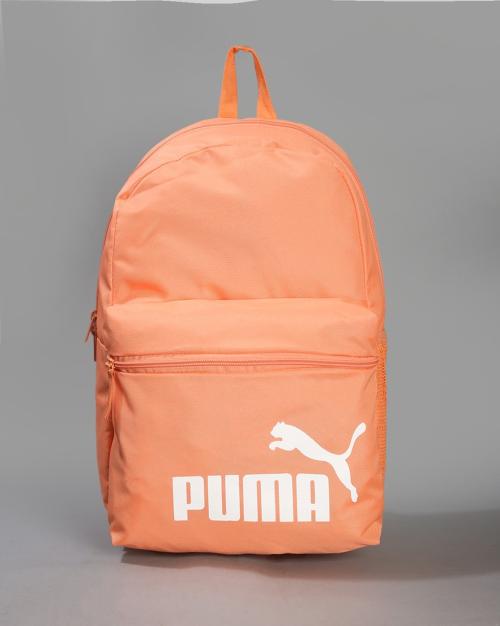 Logo Print Backpack