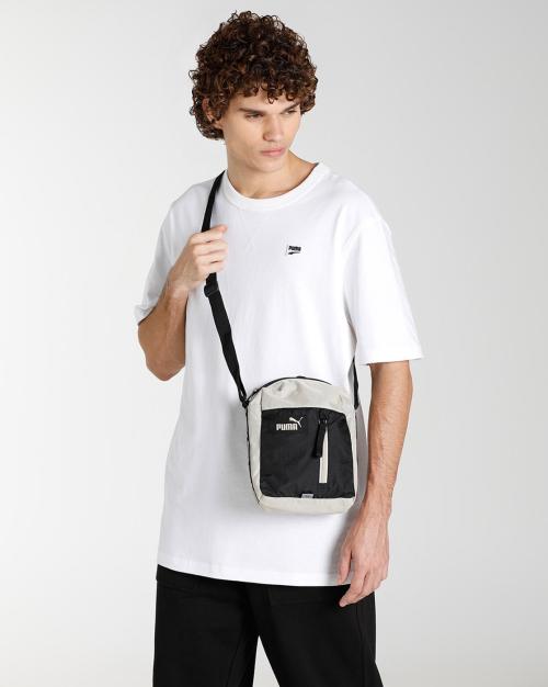 Logo Print Shoulder Bag