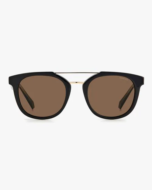 203949-N Full-Rim Polarised Square Sunglasses