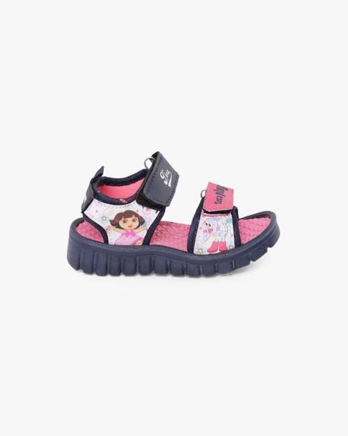 Dora Print Sandals with Velcro Fastening