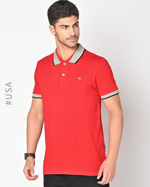 Buy Slim Fit Polo Tshirt Online at Best Prices in India JioMart.