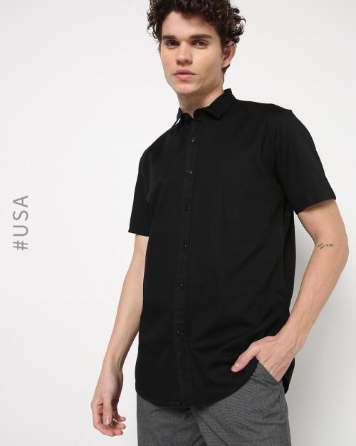 Cotton Slim Fit Shirt