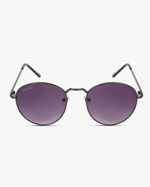 DUKE-A1871-C8 UV-Protected Round Sunglasses
