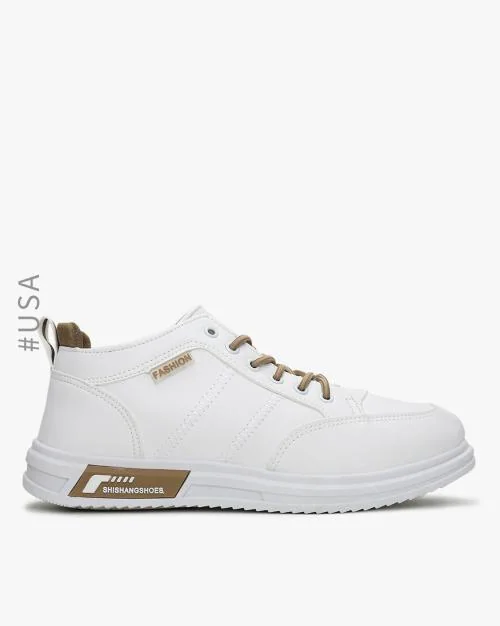 Low-Top Lace-Up Sneakers