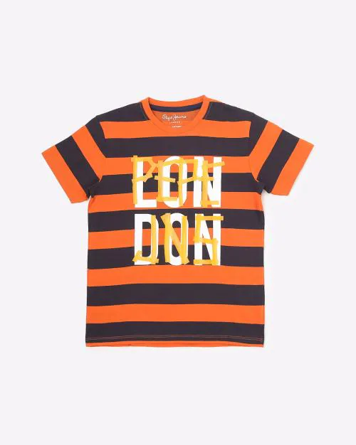 Stuart Striper Crew-Neck T-shirt