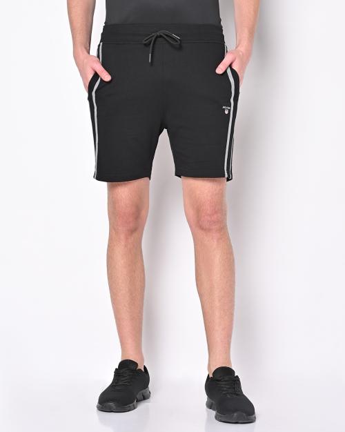 Shorts with Elasticated Drawstring Waist