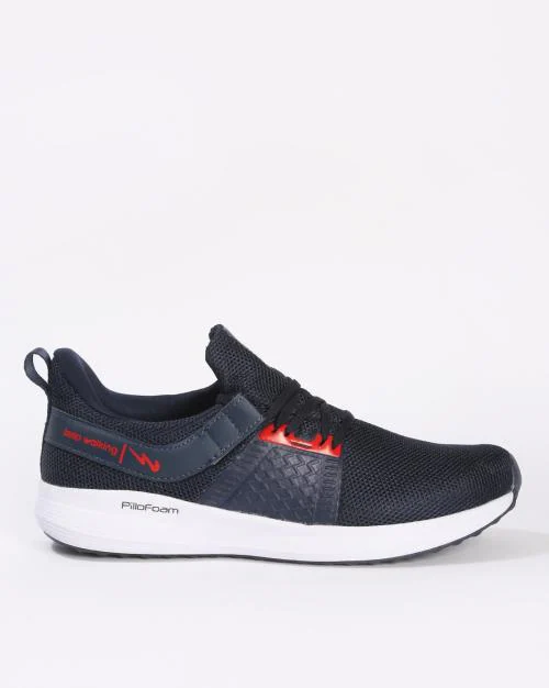 Round-Toe Lace-Up Running Shoes