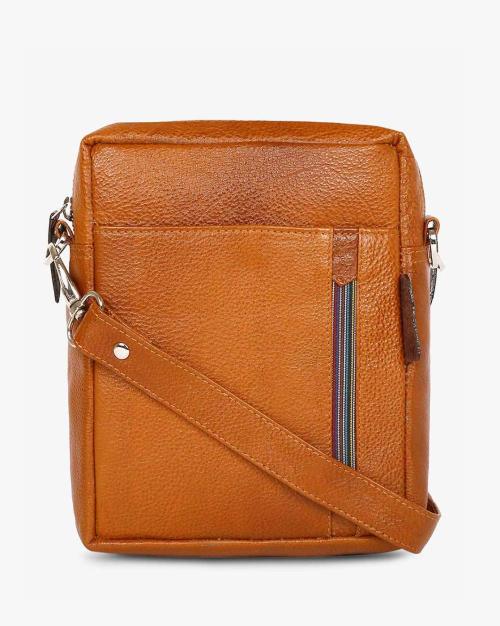 Textured Satchel Bag with Detachable Strap