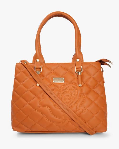 Buy Quilted Tote Bag with Detachable Strap Online at Best Prices in