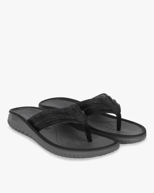 Panelled Thong-Strap Sandals