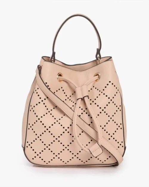 Textured Bucket Bag