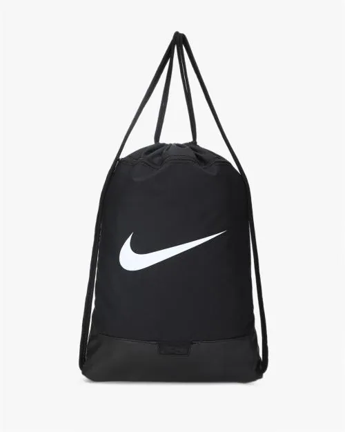 Logo Print Drawstring Bag