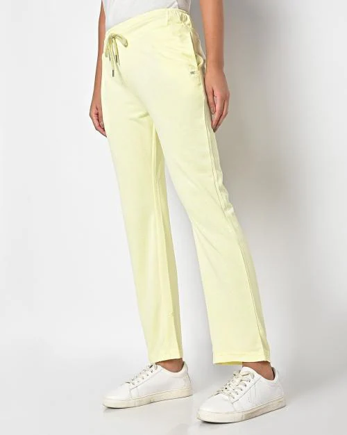Women Flared Track Pants with Insert Pockets