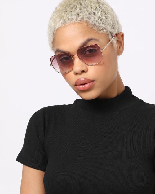 204925 UV-Protected Square Sunglasses