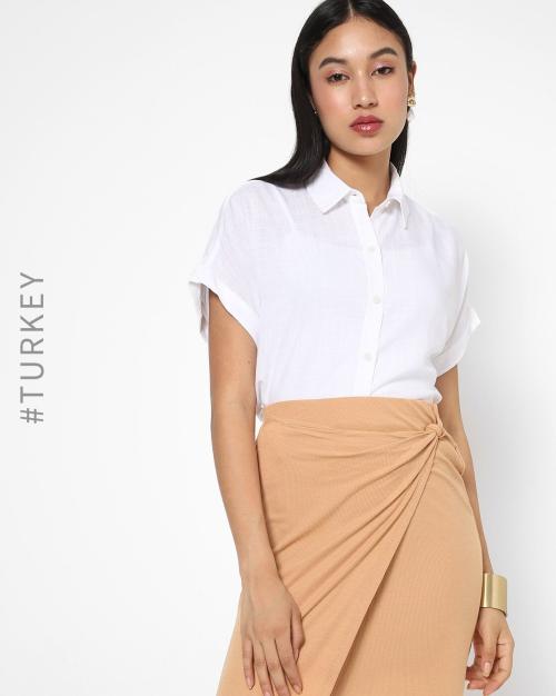 Shirt with Extended Sleeves