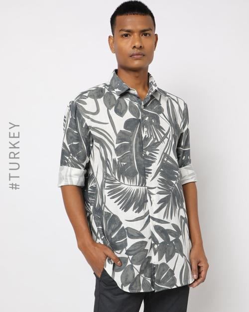 Tropical Print Shirt