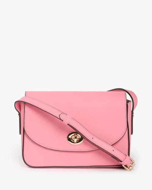 Sling Bag with Twist Lock Closure