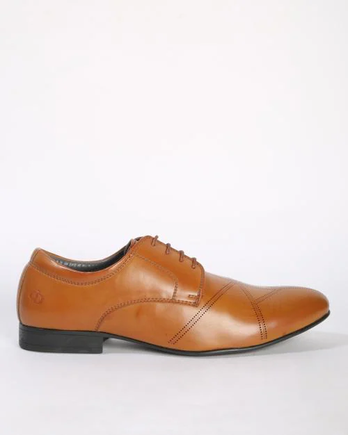 Derby Shoes with Perforations
