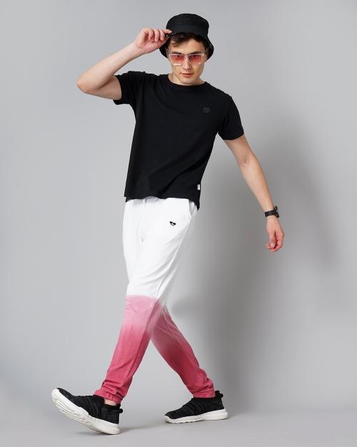 Tie & Dye Track Pants with Insert Pockets