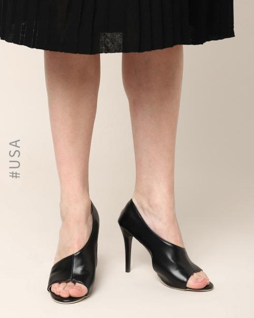 Stilettos with Peep-Toe